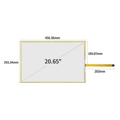 20 tuuman 3M Microtouch kosketusnäyttö Loewen Novomatic Series 17-9061-219-01 Kosketuslasien korjaus 458*295